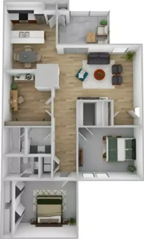 Coronado Villas Denton FloorPlan 8