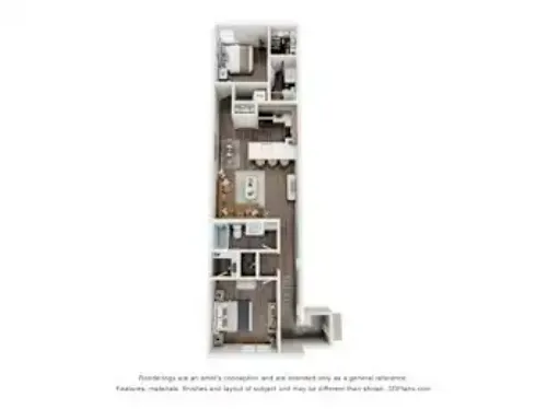 Cottages at Deer Creek Fort Worth FloorPlan 5