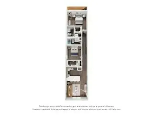 Cottages at Deer Creek Fort Worth FloorPlan 6