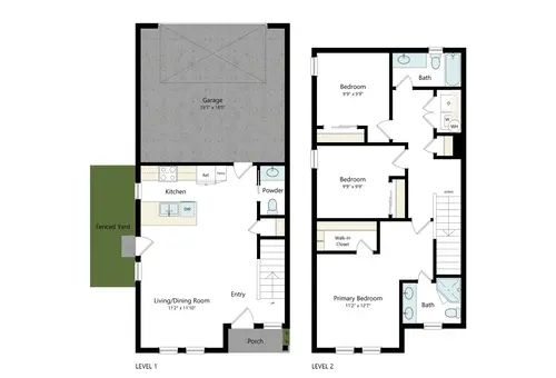 Covey Homes Basswood Fort Worth Floorplan 1