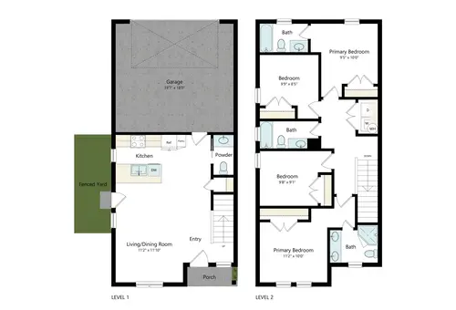 Covey Homes Basswood Fort Worth Floorplan 3