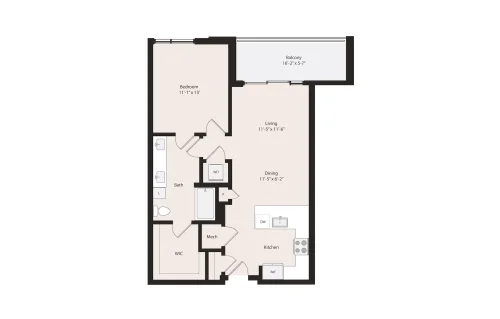 Deco 969 Fort Worth Floorplan 2