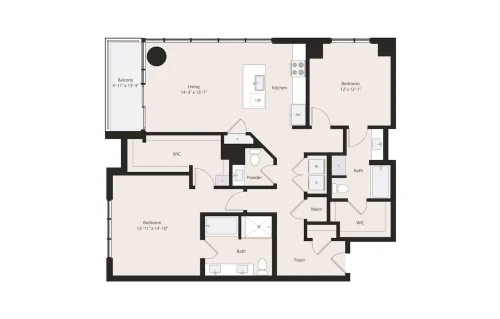 Deco 969 Fort Worth Floorplan 20