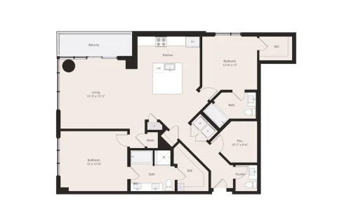 Deco 969 Fort Worth Floorplan 22