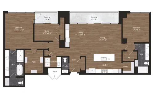 Deco 969 Fort Worth Floorplan 23