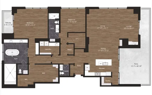 Deco 969 Fort Worth Floorplan 25