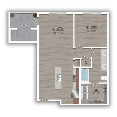 Discovery at the Realm Lewisville Floorplan 10