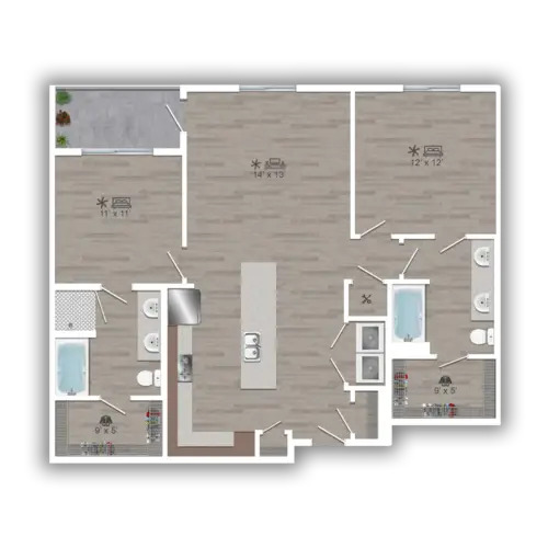Discovery at the Realm Lewisville Floorplan 19