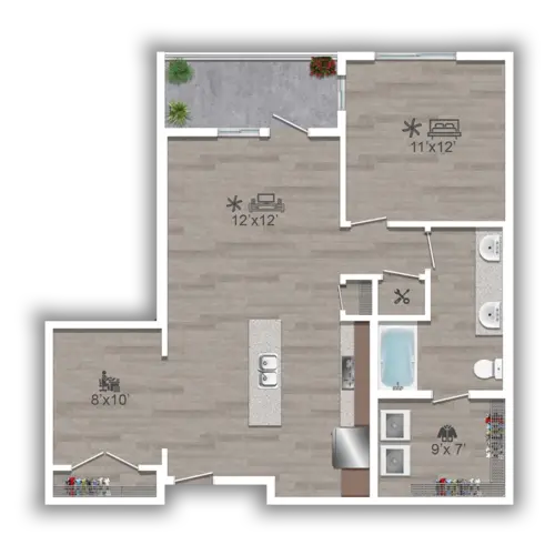 Discovery at the Realm Lewisville Floorplan 4