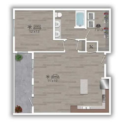 Discovery at the Realm Lewisville Floorplan 5