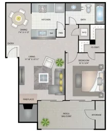 District 2308 Arlington Floorplan 3