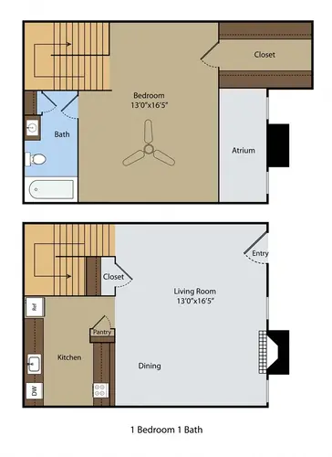 Dove Creek Villas Grapevine Floorplan 3