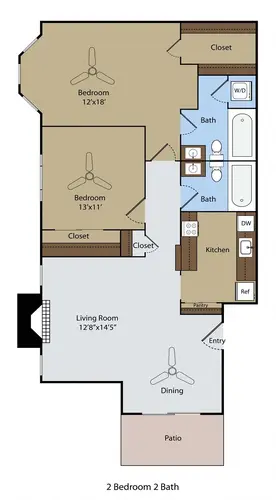 Dove Creek Villas Grapevine Floorplan 4