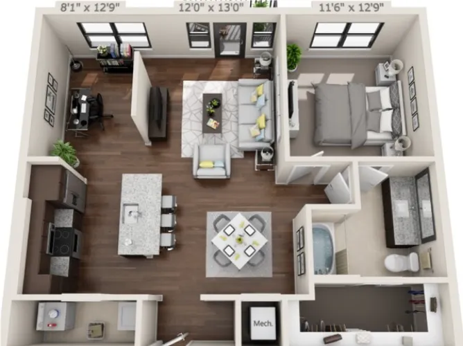Eastbank River Walk Flower Mound Floorplan 4