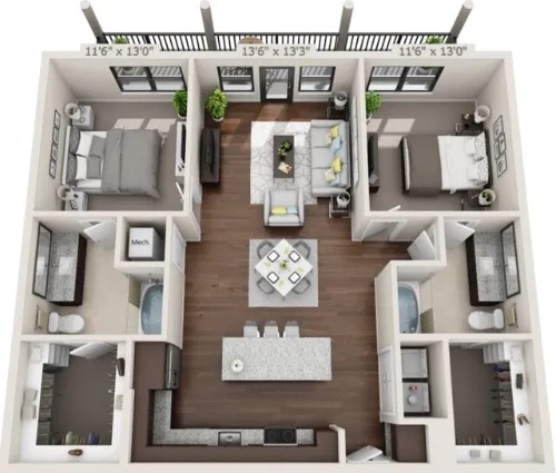 Eastbank River Walk Flower Mound Floorplan 8