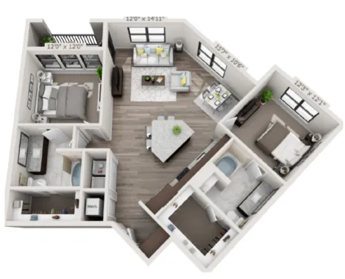 Eastbank River Walk Flower Mound Floorplan 9