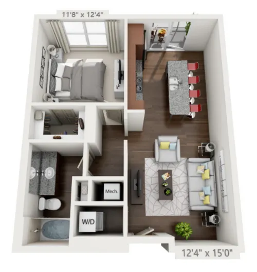 Eastbank at Waterside Fort Worth floor plan 11