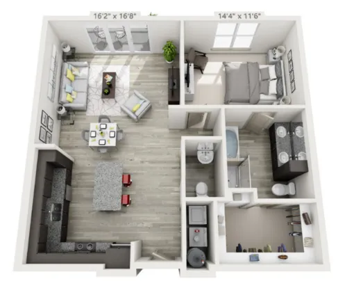 Eastbank at Waterside Fort Worth floor plan 12