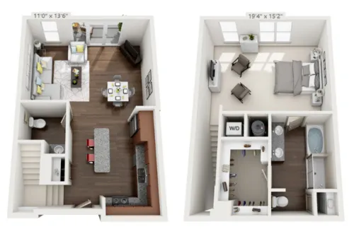 Eastbank at Waterside Fort Worth floor plan 13