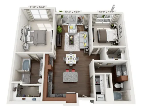 Eastbank at Waterside Fort Worth floor plan 19