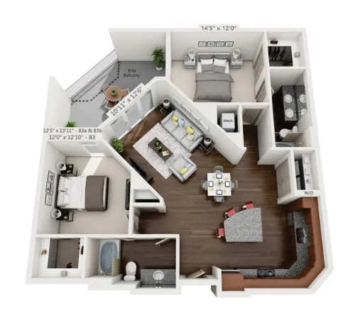 Eastbank at Waterside Fort Worth floor plan 21