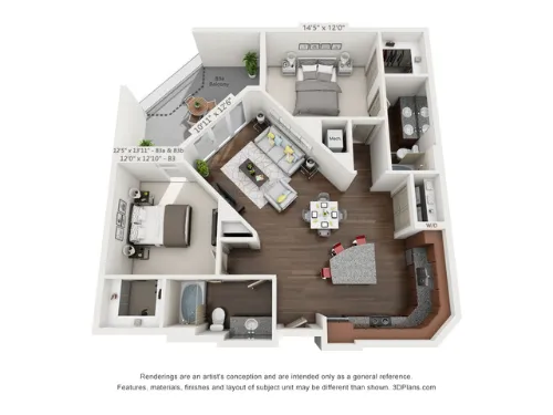 Eastbank at Waterside Fort Worth floor plan 23