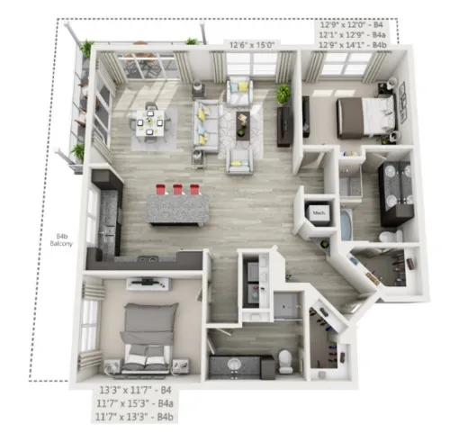 Eastbank at Waterside Fort Worth floor plan 24