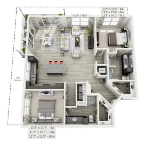 Eastbank at Waterside Fort Worth floor plan 26