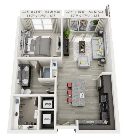 Eastbank at Waterside Fort Worth floor plan 7