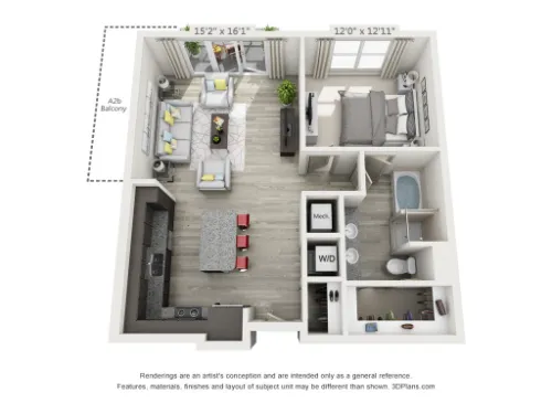 Eastbank at Waterside Fort Worth floor plan 9