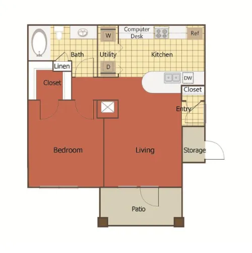 Eaves Twin Creeks Allen Floorplan 3