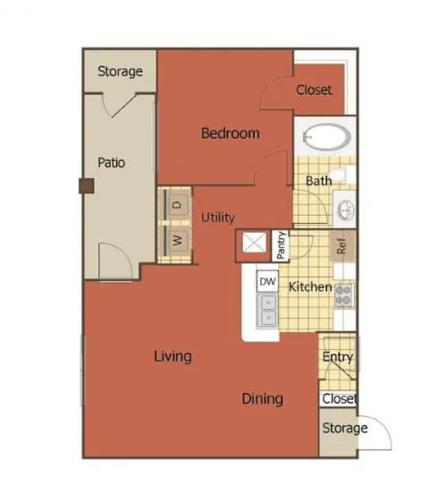 Eaves Twin Creeks Allen Floorplan 4