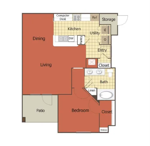Eaves Twin Creeks Allen Floorplan 5