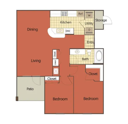 Eaves Twin Creeks Allen Floorplan 7
