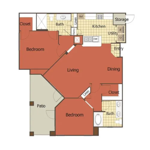 Eaves Twin Creeks Allen Floorplan 9