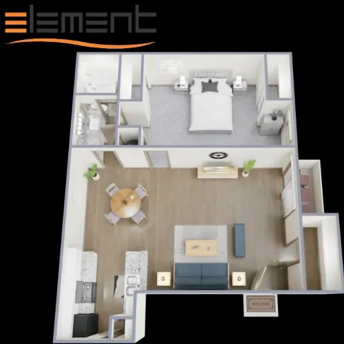 Element Apartments Arlington FLOOR PLAN 3