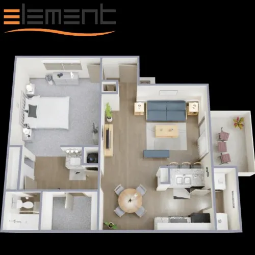 Element Apartments Arlington FLOOR PLAN 4