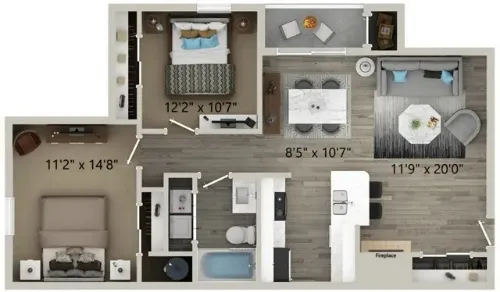 Elliot Pioneer Arlington FloorPlan 3