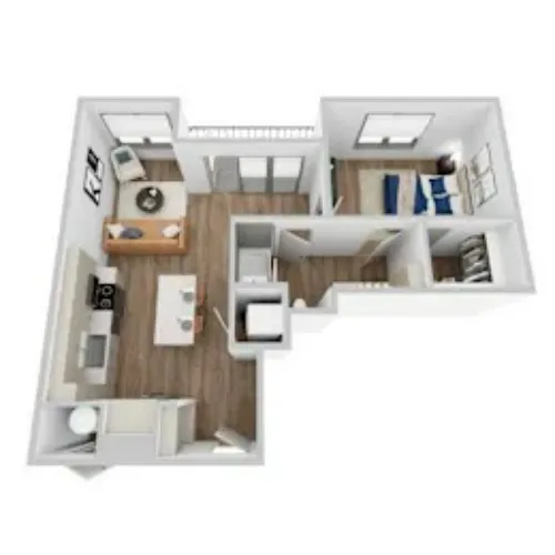 Era Apartments Denton FloorPlan 10