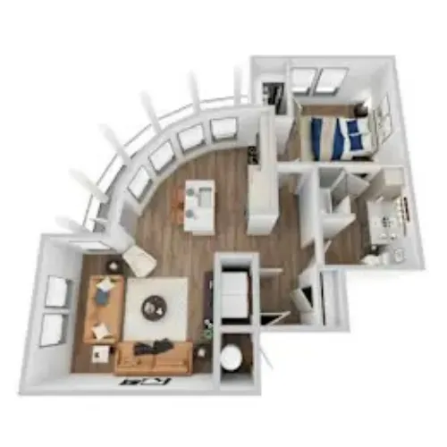 Era Apartments Denton FloorPlan 12