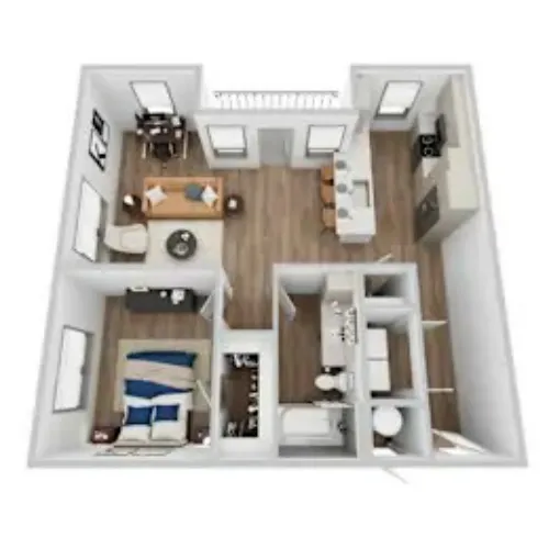 Era Apartments Denton FloorPlan 13