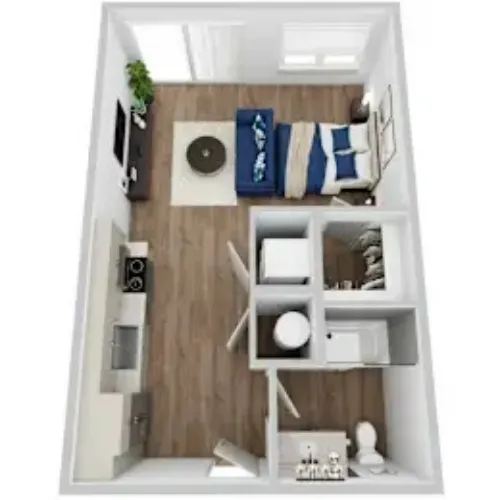 Era Apartments Denton FloorPlan 2