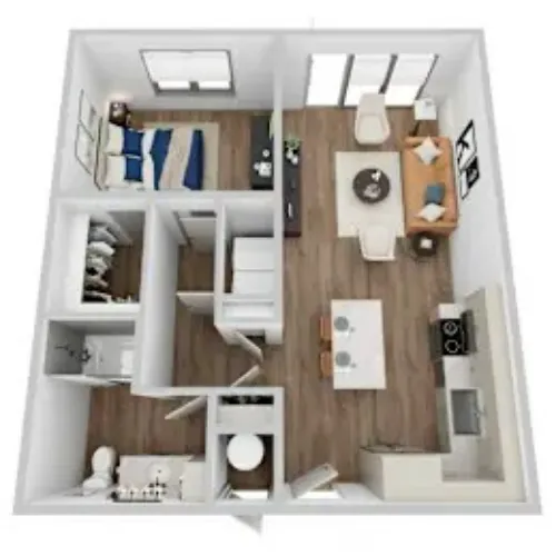 Era Apartments Denton FloorPlan 8