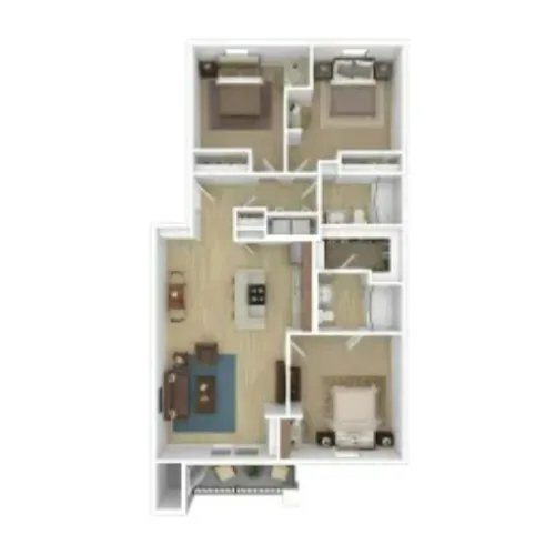 Falcon Lakes Arlington FloorPlan 5