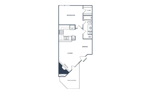 Felix Apartments Arlington Floorplan 2