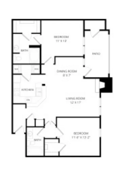 Firestone at West 7th Fort Worth Floorplan 12