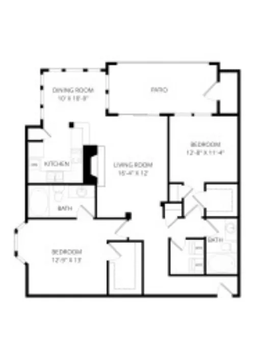 Firestone at West 7th Fort Worth Floorplan 15
