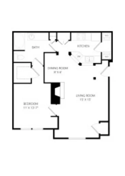 Firestone at West 7th Fort Worth Floorplan 9