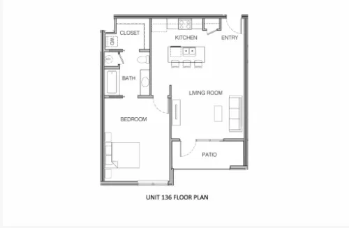 Fort Worth Meadows Apartments Fort Worth FloorPlan 3