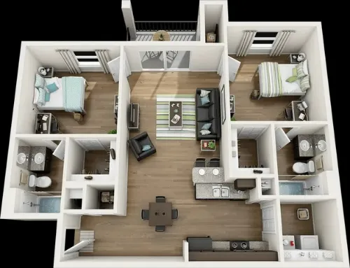 Forum at Denton Station FloorPlan 3